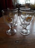 2 Grimbergen bierglazen., Ophalen of Verzenden, Zo goed als nieuw, Glas of Glazen, Overige merken