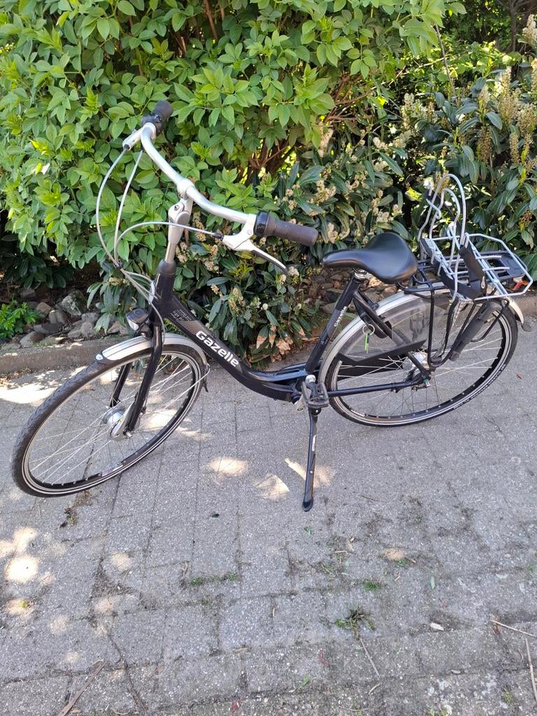 GAZELLE ORANGE PURE damesfiets met 7 versnellingen, Fietsen en Brommers, 53 tot 56 cm, Versnellingen, Ophalen of Verzenden, Zo goed als nieuw