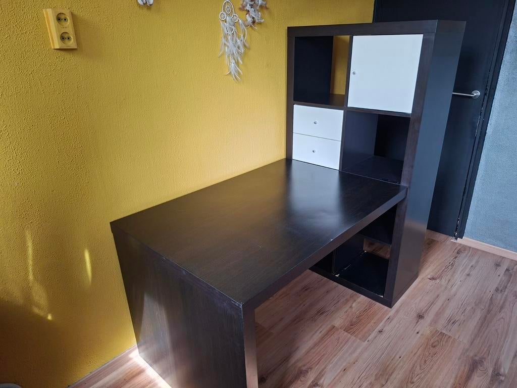 Ikea bureau, Ophalen, Gebruikt, 155 cm, Hout