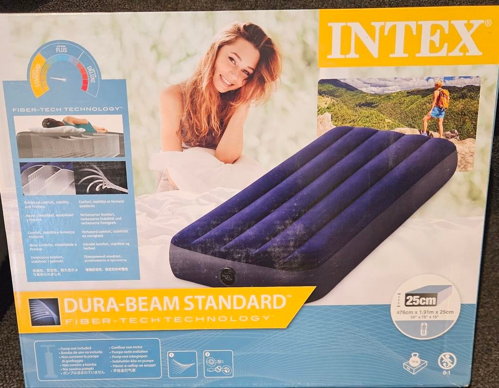 2x Nieuwe Intex Luchtbedden - Ongebruikt, Ophalen of Verzenden, Nieuw
