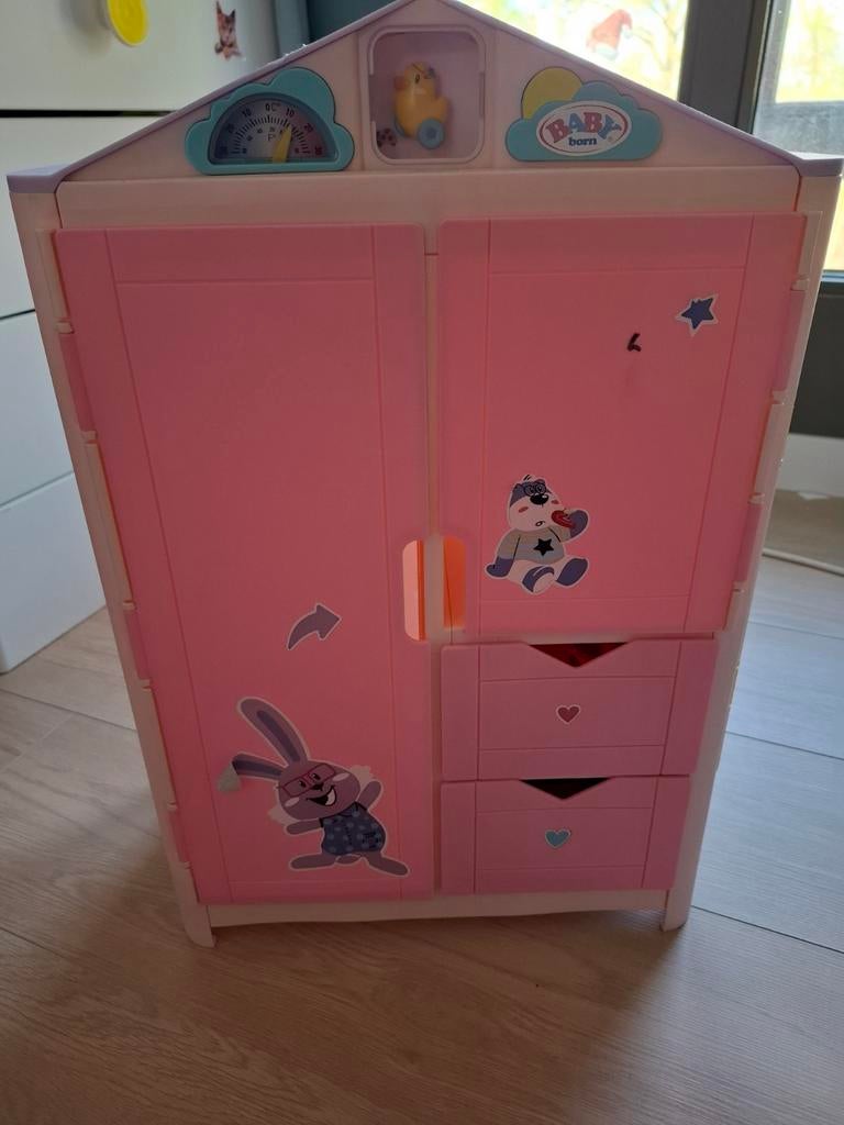 Babyborn Kledingkast, Kinderen en Baby's, Speelgoed | Poppen, Ophalen of Verzenden, Gebruikt, Babypop