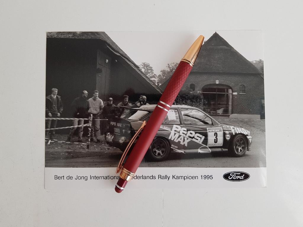 FORD ESCORT RS COSWORTH - Bert de Jong Rally Kampioen 1995, Ford, Verzenden, Zo goed als nieuw, Ford Motorsport