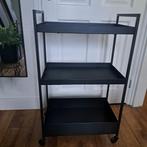 Roltafel ikea, Ophalen, Zwart, 50 tot 100 cm, Zo goed als nieuw