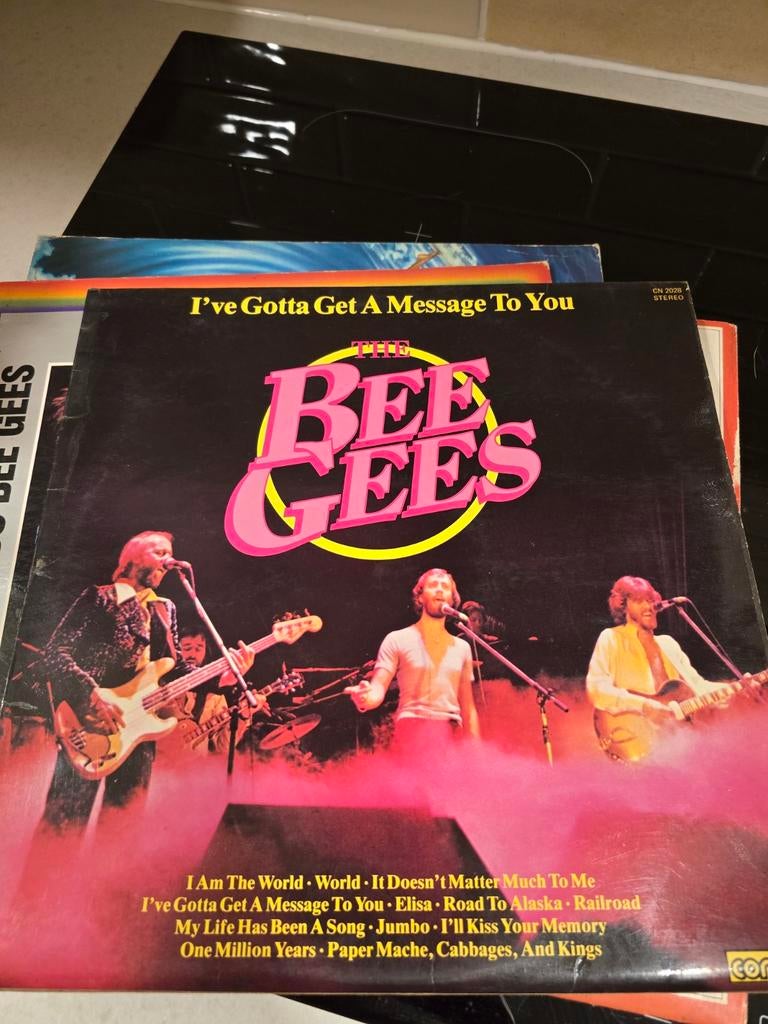 Beegees LP, Cd's en Dvd's, Vinyl | Pop, Ophalen of Verzenden, Gebruikt