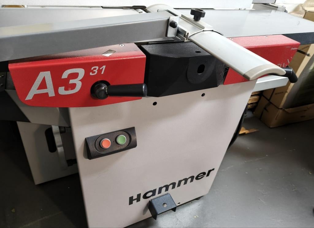 Nieuwstaat Hammer A3 31 vlak vandiktebank, Doe-het-zelf en Verbouw, Ophalen, Zo goed als nieuw