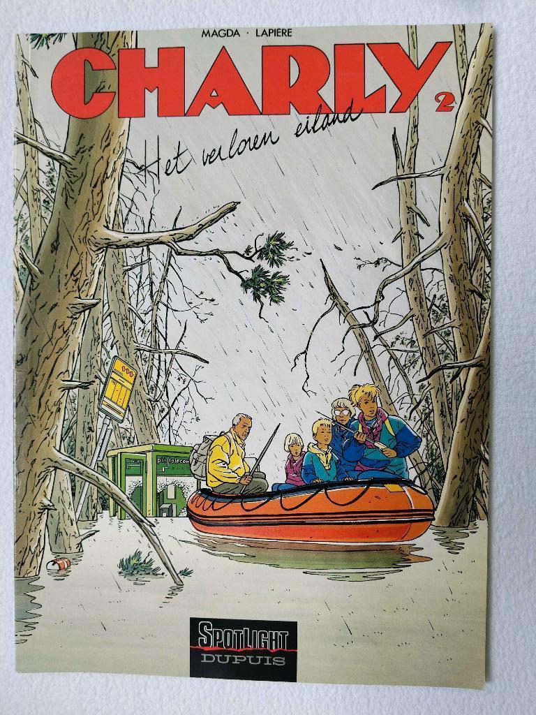Charly 4x, Boeken, Stripboeken, Zo goed als nieuw, Meerdere stripboeken, Ophalen of Verzenden