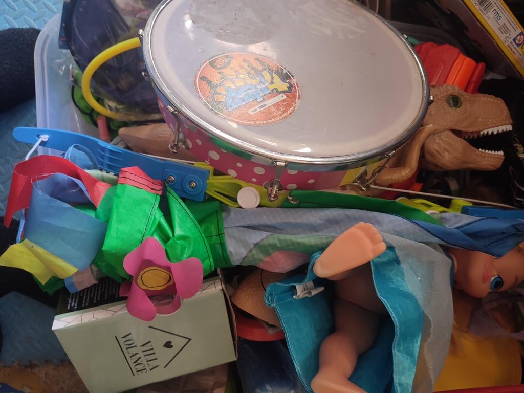 Gratis diverse kinderspullen: alles in één keer!, Ophalen