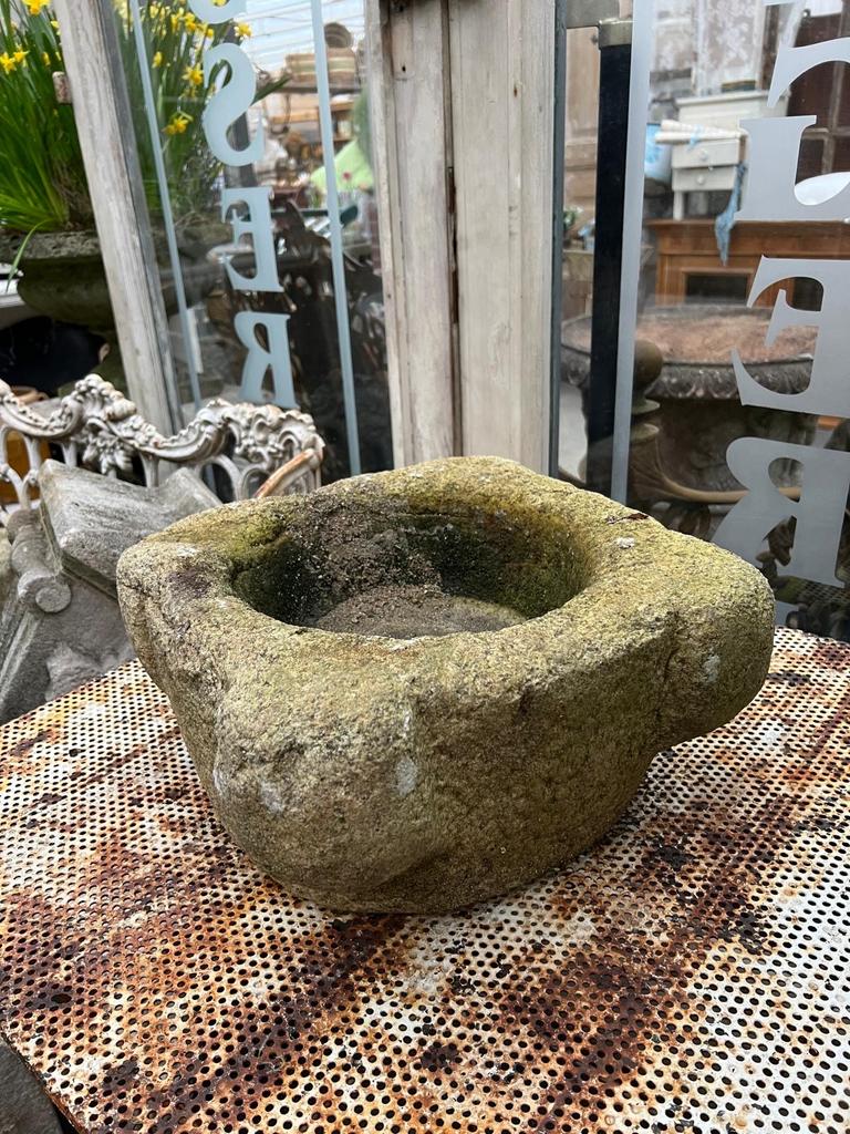 Antieke granieten trog - Rustieke plantenbak/waterbak, Ophalen
