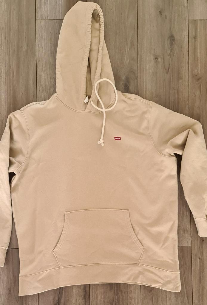 Levi's Original Hoody Beige, Kleding | Heren, Truien en Vesten, Gedragen, Maat 56/58 (XL), Beige, Ophalen of Verzenden