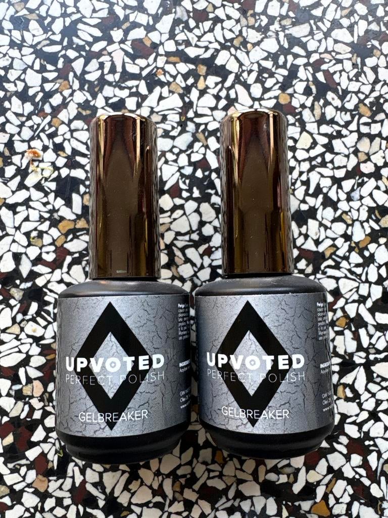 2x Upvoted Gelbreaker nagellak verwijderaar, Overige kleuren, Nieuw, Ophalen of Verzenden, Handen en Nagels