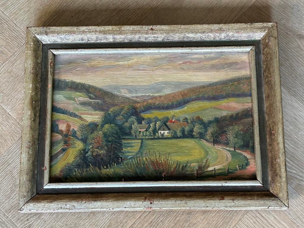 Oud schilderij, Antiek en Kunst, Kunst | Schilderijen | Klassiek, Ophalen of Verzenden