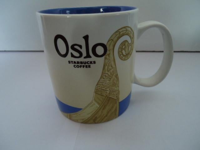 Starbucks Oslo mok, Ophalen of Verzenden, Zo goed als nieuw, Gebruiksvoorwerp