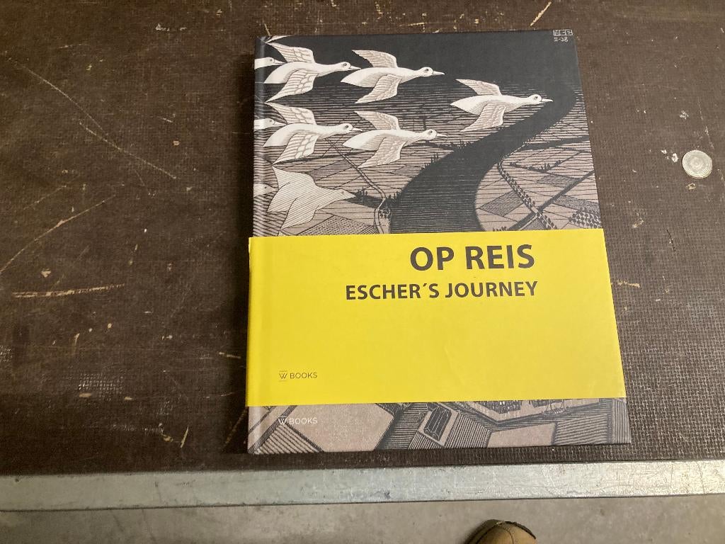 Escher grafiek reizen, Boeken, Kunst en Cultuur | Beeldend, Zo goed als nieuw, Grafische vormgeving, Ophalen of Verzenden