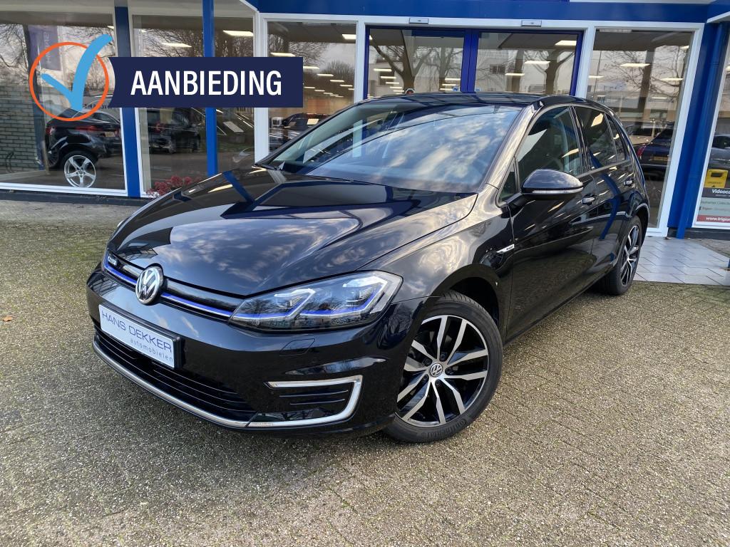 Volkswagen e-Golf e-Golf leer/navigatie/warmtepomp, Auto's, Volkswagen, Automaat, Adaptive Cruise Control, Gebruikt, 230 km