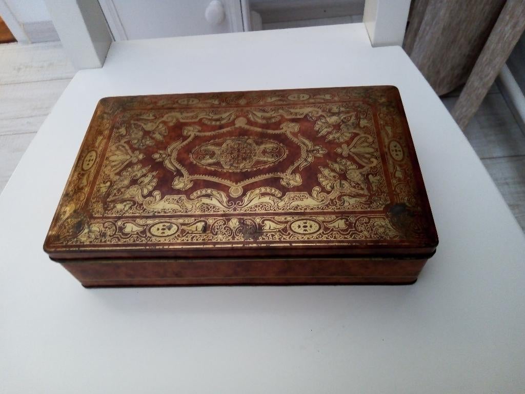 vintage senator regent Eindhoven mignot & block sigarenblik, Ophalen of Verzenden, Gebruikt, Overige typen