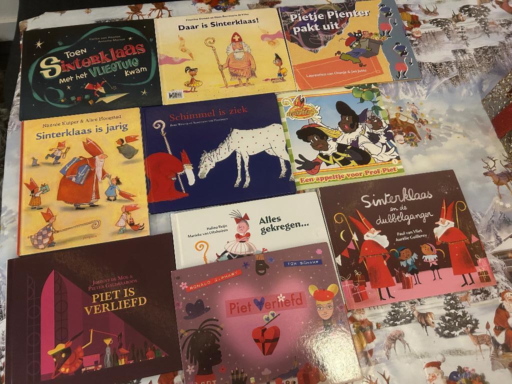 10 Sinterklaas lees boeken samen €8, Ophalen of Verzenden, Zo goed als nieuw