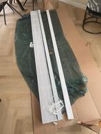 Jalouzie hout 50mm wit, Huis en Inrichting, Stoffering | Gordijnen en Lamellen, Ophalen, Wit, Nieuw, 200 cm of meer