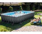 Intex ultra 732x366x132 zeer compleet, Gebruikt, 300 cm of meer, Rechthoekig, Ophalen