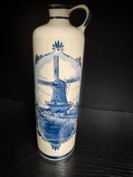 Vintage Delfts blauw Bols Jenever fles, Ophalen of Verzenden