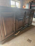 Gratis afhalen - houten kast - dressoir, Huis en Inrichting, Kasten | Dressoirs, Ophalen, Gebruikt, Met deur(en), 200 cm of meer