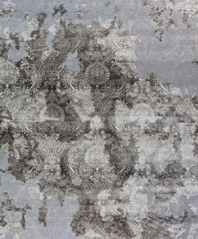 Vloerkleed Thema 80x150 laagpolig nieuw! Prachtig design!, Stijlvol klasse comfortabel kwaliteit, Nieuw, 150 tot 200 cm, Grijs