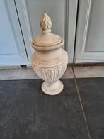 DECORATIEVE STENEN SIERPOT met DEKSEL, Antiek en Kunst, Ophalen