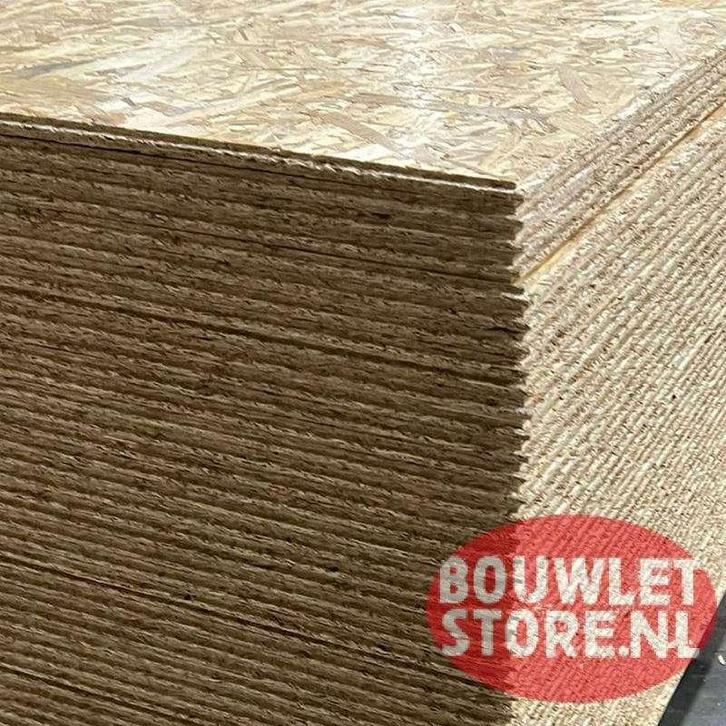 OSB 15 mm | platen | plaatmateriaal OSB-3 | 2500x675mm, Doe-het-zelf en Verbouw, Platen en Panelen, Nieuw, Hout, Minder dan 20 mm