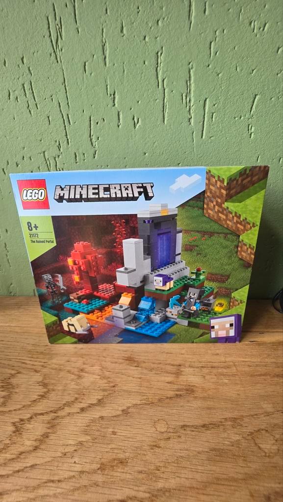 LEGO Minecraft 21172 The Ruined Portal - Nieuw in doos, Kinderen en Baby's, Speelgoed | Duplo en Lego, Nieuw, Lego, Complete set