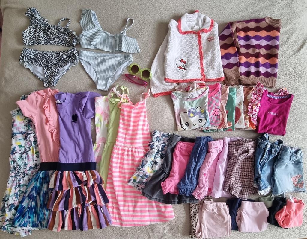 Meisjes kledingpakket maat 116, Kinderen en Baby's, Kinderkleding | Maat 116, Gebruikt, B.Nosy, Meisje, Ophalen of Verzenden