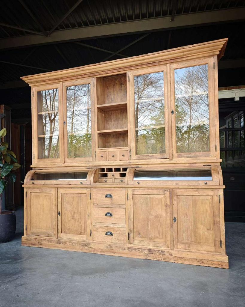 Grote & Brede grutterskast van gerecycled teakhout #4570