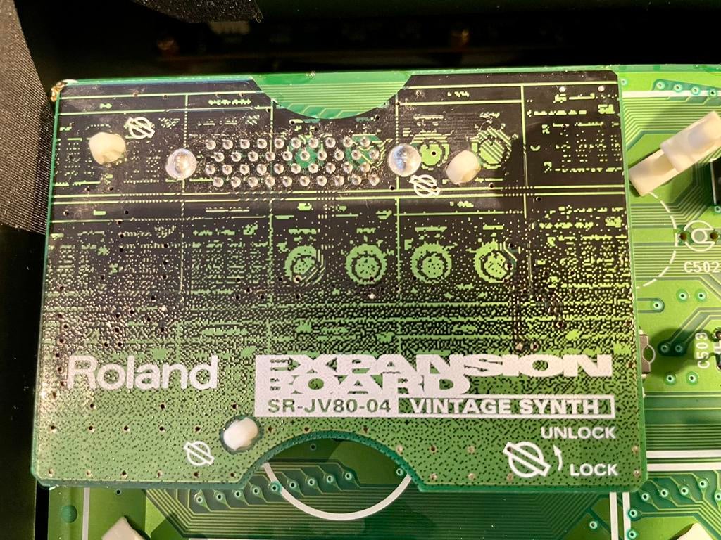 ≥ Roland SR-JV80-04 Vintage Synth Expansion Board – werkend