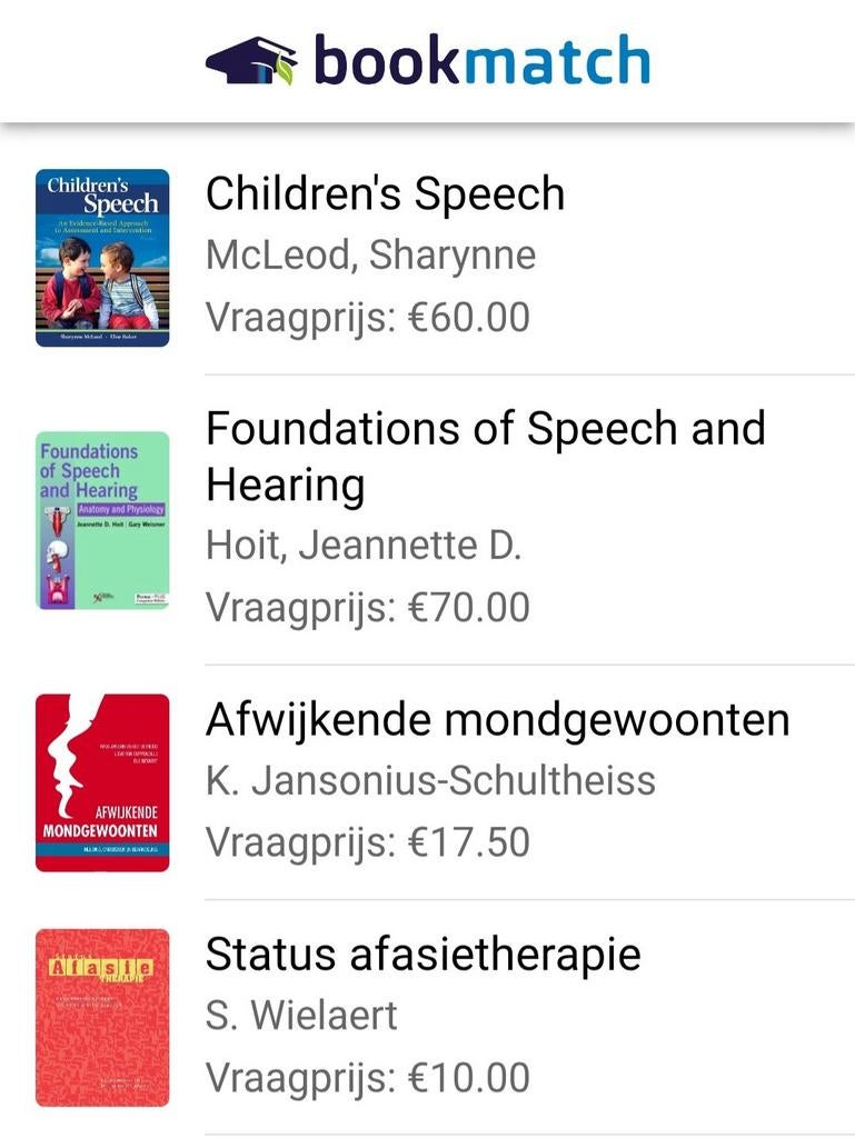 Boeken voor studie Logopedie Pedagogiek, Ophalen of Verzenden, Beta, HBO