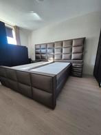 Erik Kuster stijl bed 180x200 met 2 nachtkastjes, Ophalen, Tweepersoons, Zo goed als nieuw, 180 cm