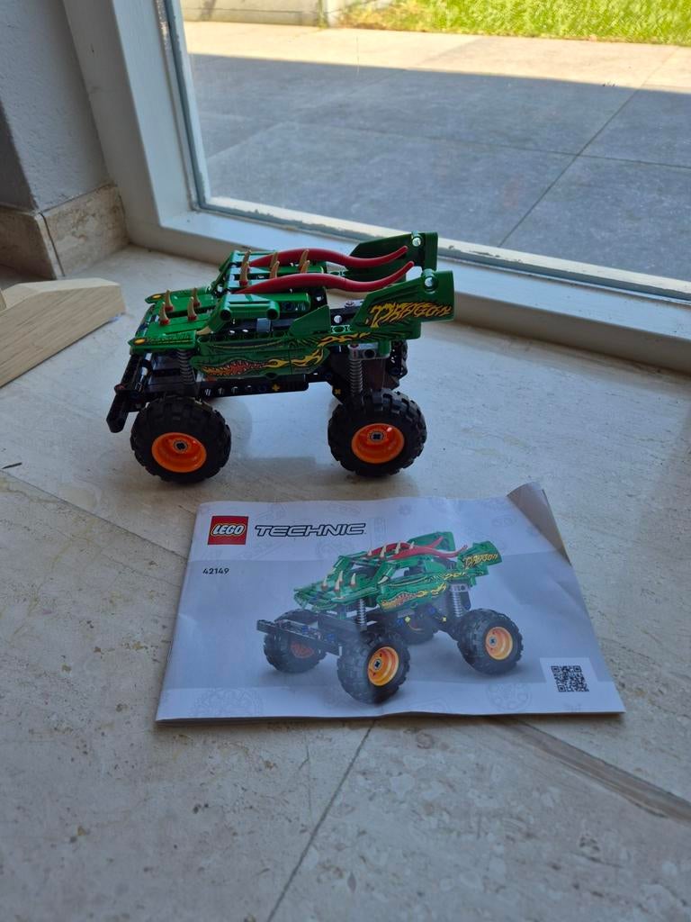 Lego Technic 42149 Draken Monster Jam Truck, Kinderen en Baby's, Speelgoed | Duplo en Lego, Gebruikt, Lego, Ophalen of Verzenden