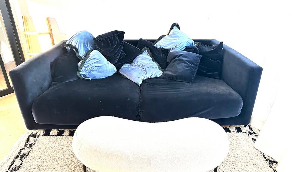 IKEA STOCKHOLM 2017 3-zitsbank, Huis en Inrichting, Banken | Bankstellen, Ophalen of Verzenden, Zo goed als nieuw, 75 tot 100 cm