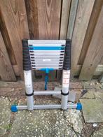Telescoopladder Softclose 3.27 meter, B, Ophalen of Verzenden, Zo goed als nieuw, Ladder