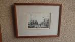 Ets Schinkelweg Zoetermeer ingelijst 25,5 x 19,5 cm., Verzenden