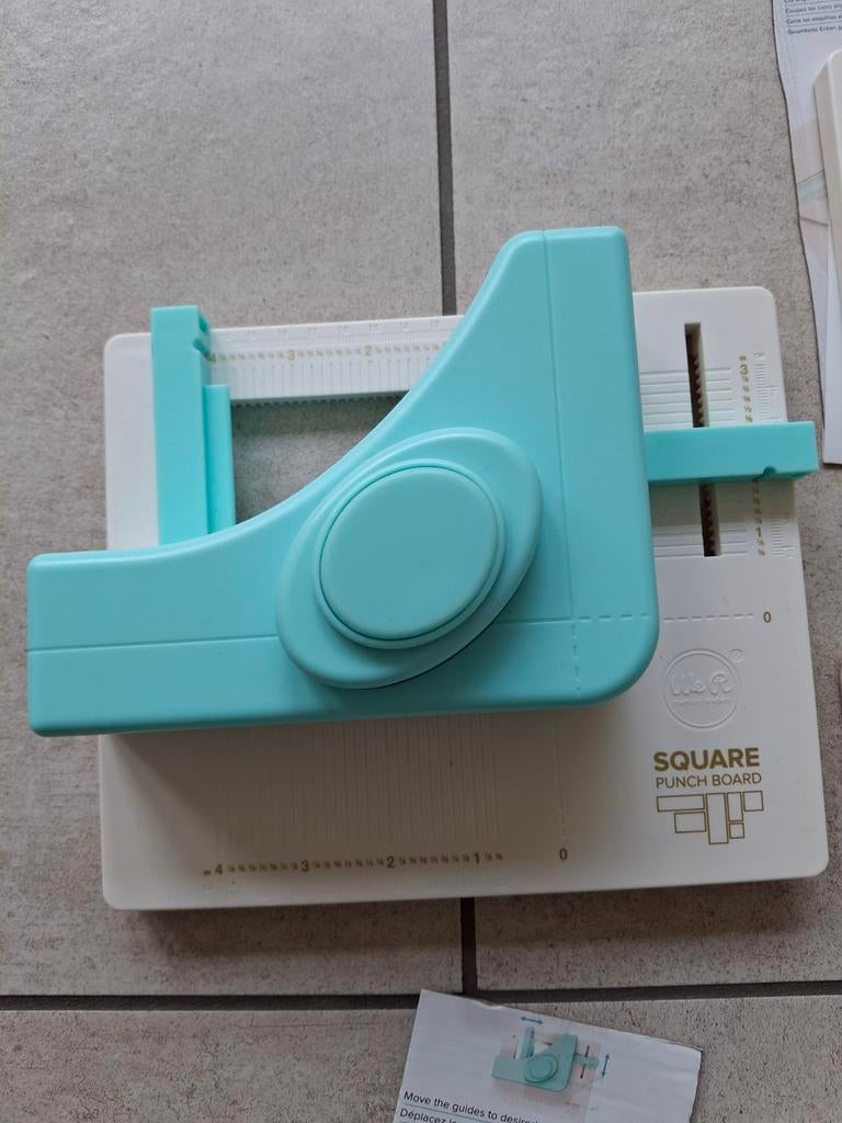 We R Memory Keepers square punch board, nieuw, Ophalen of Verzenden, Nieuw, Slicemachine of Snijmachine, Overige merken
