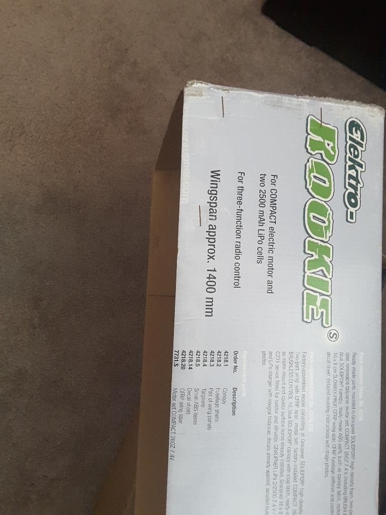 Motor zwever RC, Ophalen, Gebruikt, Elektro, RTF (Ready to Fly)