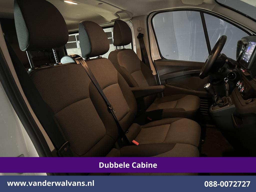 Renault Trafic 2.0 dCi L2H1 Dubbele Cabine Euro6 Airco | 6-Z, Voorwielaandrijving, Stof, Gebruikt, 2000 kg
