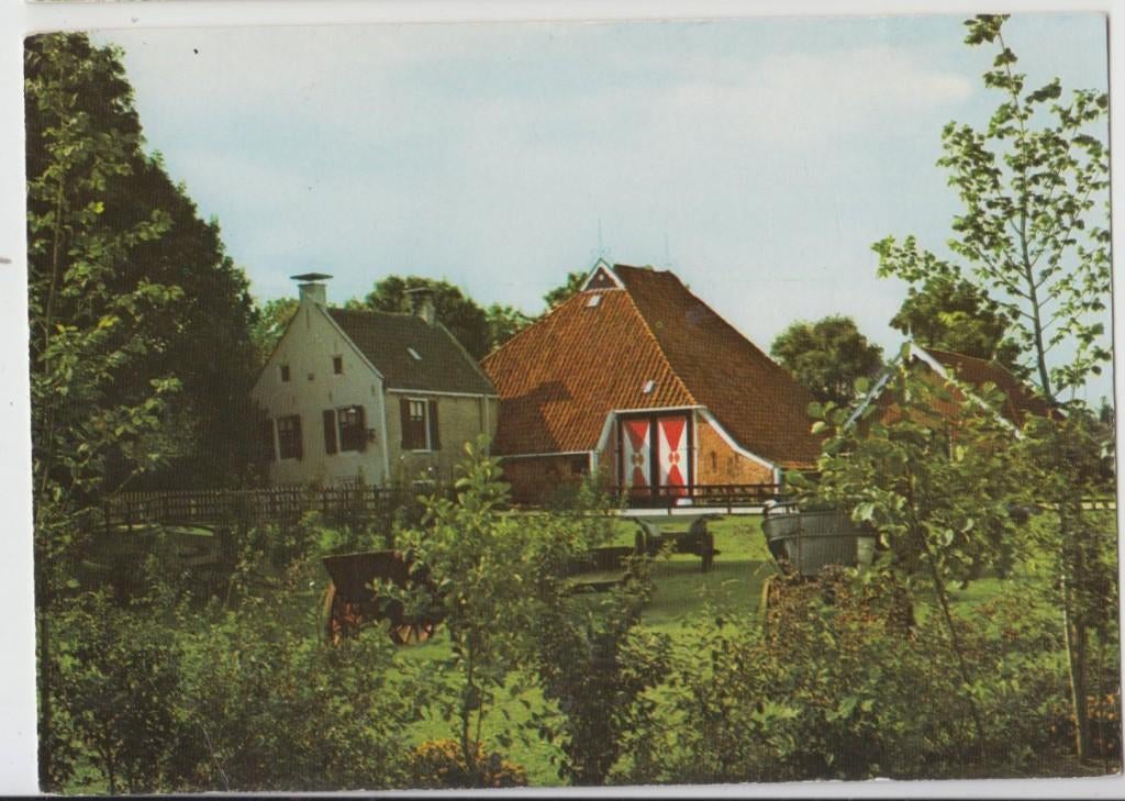 Allingawier Museum Route Boerderij De Izeren Kou Ongelopen, Verzenden, 1980 tot heden, Ongelopen, Friesland