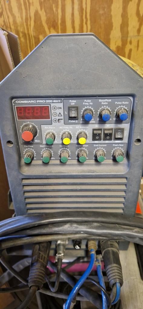 Freetech 200 4in1 combiarc pro lasapparaat, Ophalen, 150 tot 250 ampère, Tig