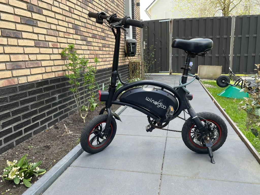 Windgoo b3 elektrische fiets, Minder dan 30 km per accu, Gebruikt, Minder dan 47 cm, Ophalen