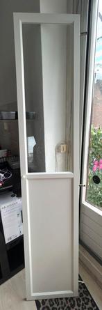 Oxberg deur voor billy boekenkast half glas wit, Ophalen, 200 cm of meer, 50 tot 100 cm, 25 tot 50 cm