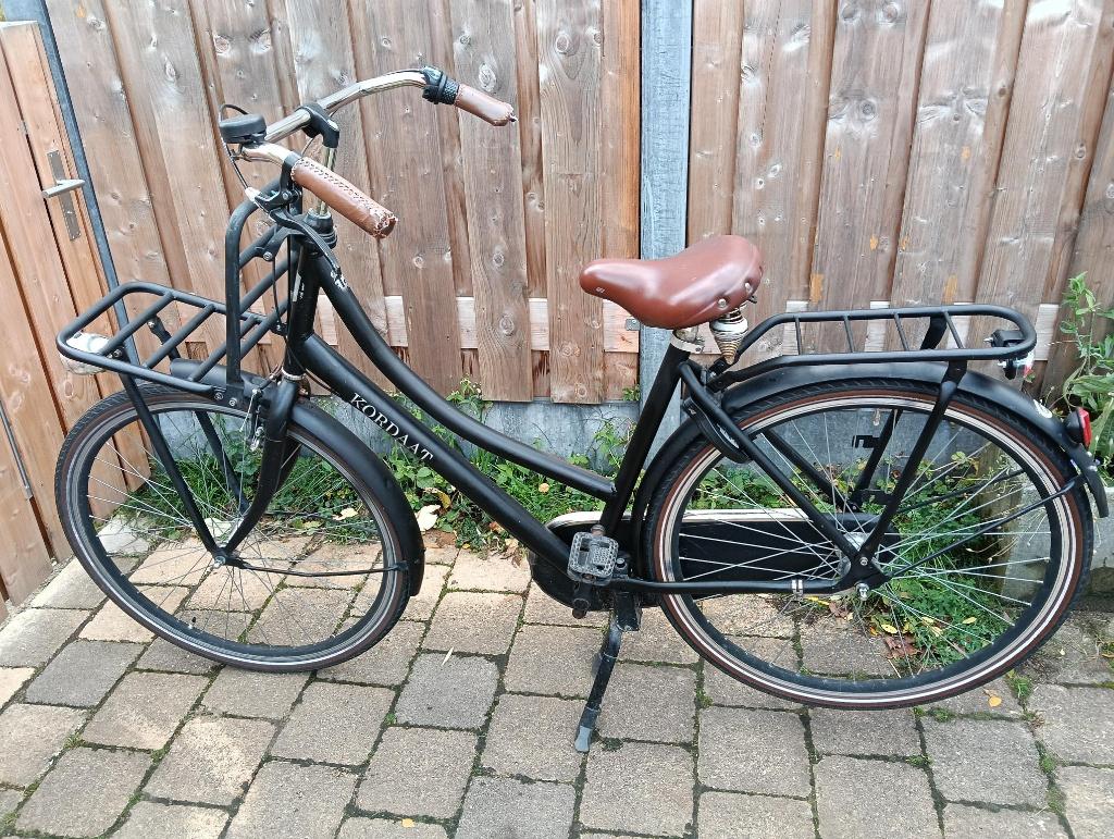 Transportfiets, dames 28 inch, Fietsen en Brommers, Fietsen | Dames | Damesfietsen, Gebruikt, Versnellingen, 50 tot 53 cm, Ophalen
