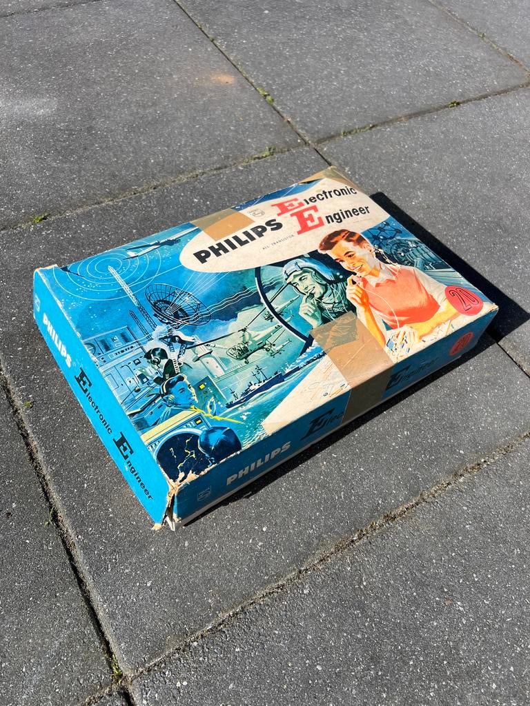 Philips Electronic Engineer bouwdoos, Hobby en Vrije tijd, Overige Hobby en Vrije tijd, Gebruikt, Ophalen of Verzenden