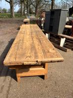 Oude Timmermanswerkbank of kookeiland of grote werktafel, Ophalen of Verzenden