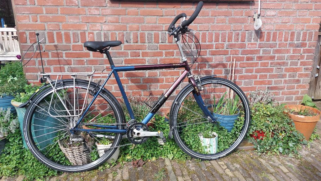 sportfiets heren Koga Terraliner 54, Ophalen, 28 inch, Gebruikt, Velgrem