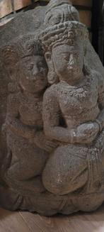 Antieke Javaanse Tempelsteen - 54 cm hoog, 20-25 kg, Antiek en Kunst, Ophalen