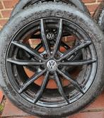 19 inch VW Tiguan Allspace velgen met winterbanden 5x112, Auto-onderdelen, Banden en Velgen, 19 inch, 255 mm, Banden en Velgen